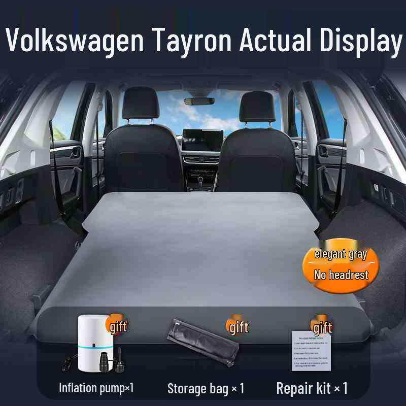 Матрас-кровать для автомобиля Volkswagen Tayron: Надувной матрас для заднего сиденья SUV, надувная кровать в багажник для использования на открытом воздухе