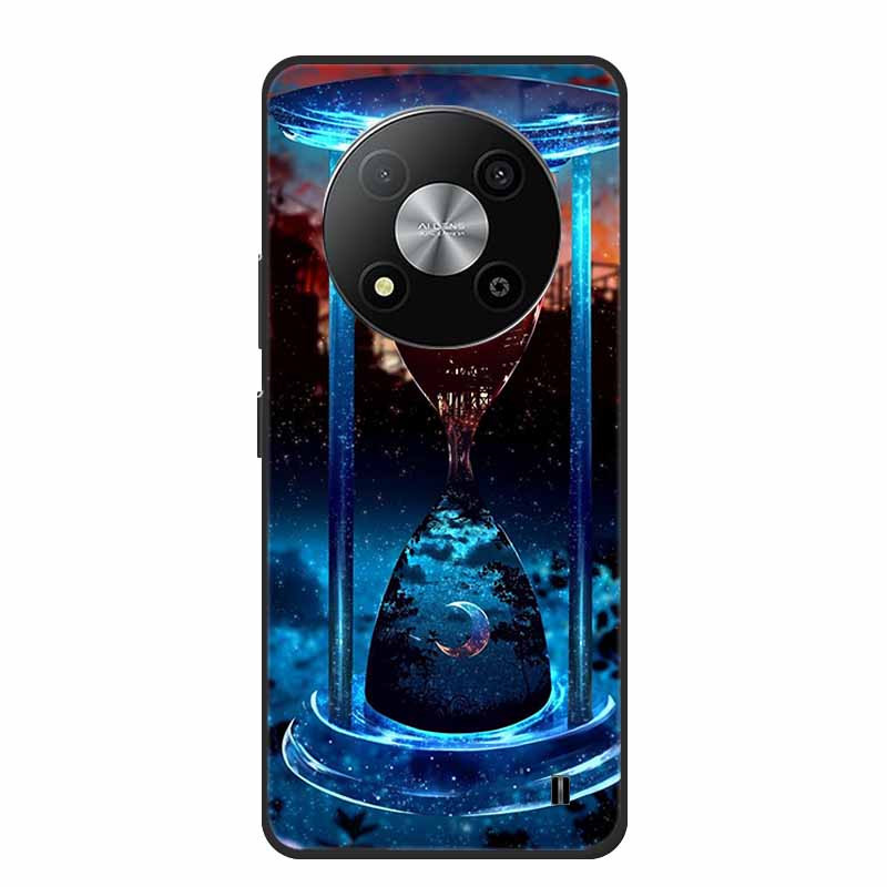 Phone Case For ZTE Blade A73 5G Back Cover Case Black Silicone Shockpoof Soft Funda For ZTE Blade A73 5G Case A 73 6.52" Coque