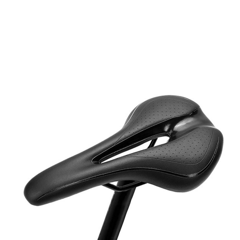 Black Bicycle Seat Cushion Breathable Racing Bike Seat Durable Bike Seat Replacement  Folding Bikes