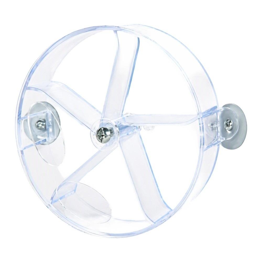 Rotate Training Parrot Food Wheel Wheel Design Bird Training Toy Seed Ball Toy For Medium Parrots