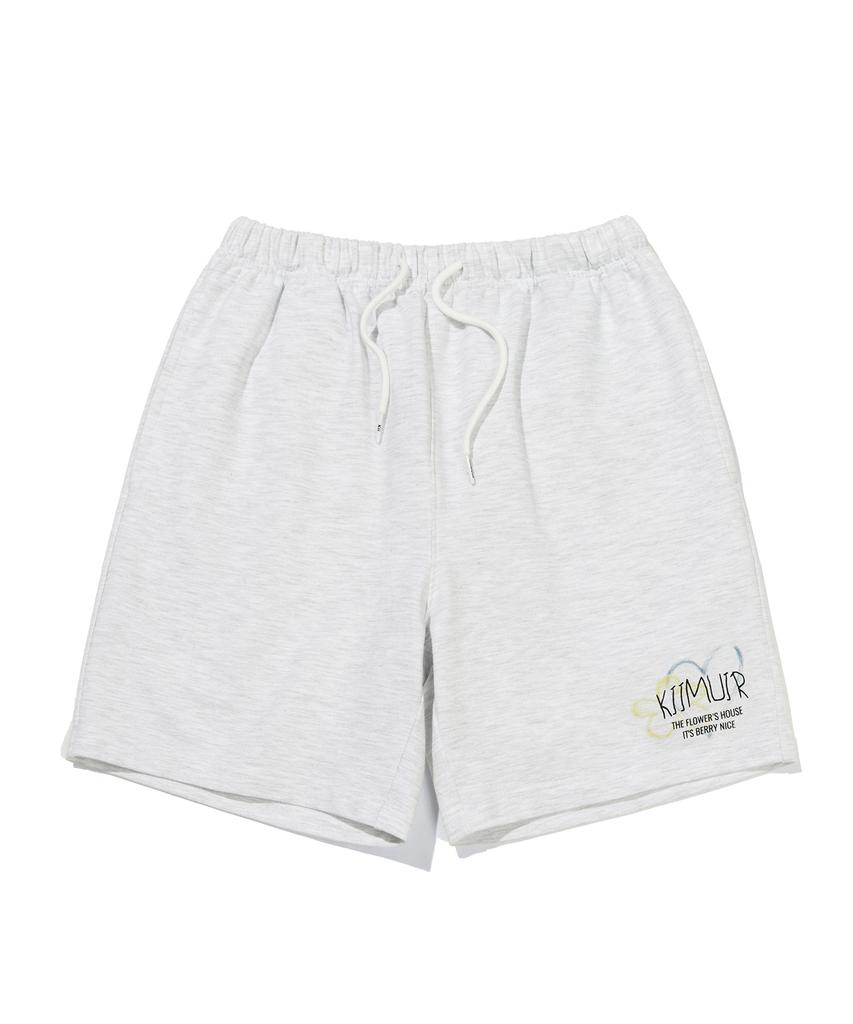 Kimwear Nylon Deep One-Pleat Bermuda Elastic Pants_4 Color