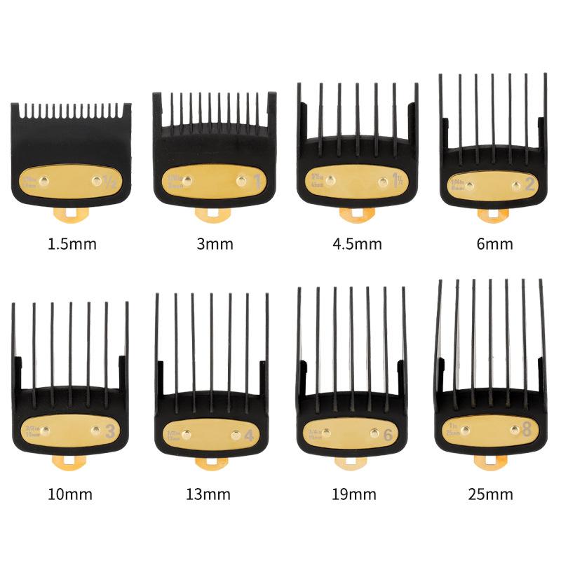 8 шт./компл. парикмахерская расческа для триммера для волос профессиональная машинка для стрижки волос защитная пряжка аксессуар для стрижки волос