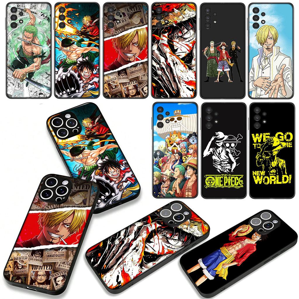 Wallpaper One Luffy Pieces Sanji Zoro for Motorola Moto G54 G05 G24 G55 G75 G85 G15 G57 G86 Power Edge 50 30 Fusion neo Pro Case