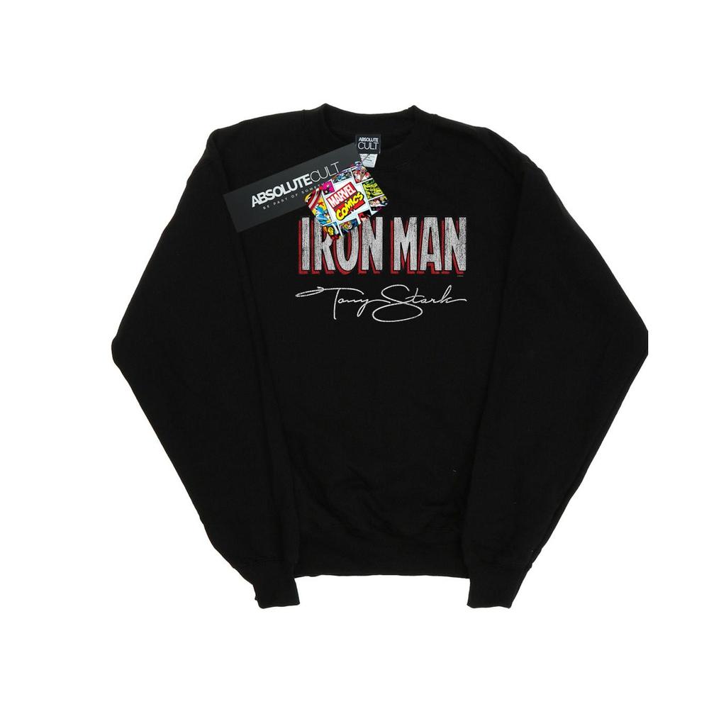 Marvel Mens Iron Man AKA Tony Stark Sweatshirt