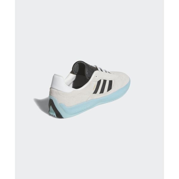 adidas Puig Кристально-белые Черные Аква Унисекс Кроссовки Кремовое Ядро-Черное Светло-Аквамариновое JH8166