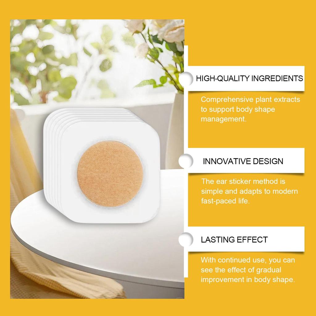 7pcs Bee Venom Slimming Ear Patch Body Care Slimming Body Shaping Beauty Curve Ear Point Patch