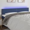 VidaXL LED Headboard Bedroom Furniture Double Bed Accessory Head of Bed Frame Interior Blue 3121492