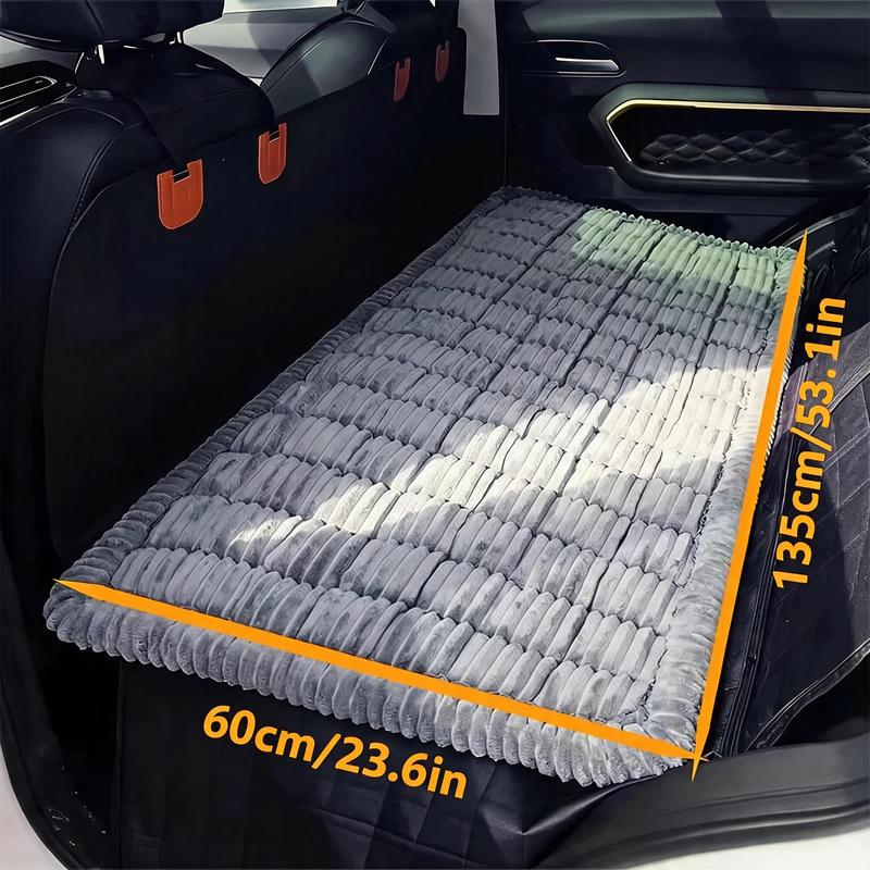Anti-Slip Dog Mat Carpet for Car Back Seat Dog Couch Cover Large Plaid Square Plush Cat Pets Mat Sofa Cover for Large Dogs
