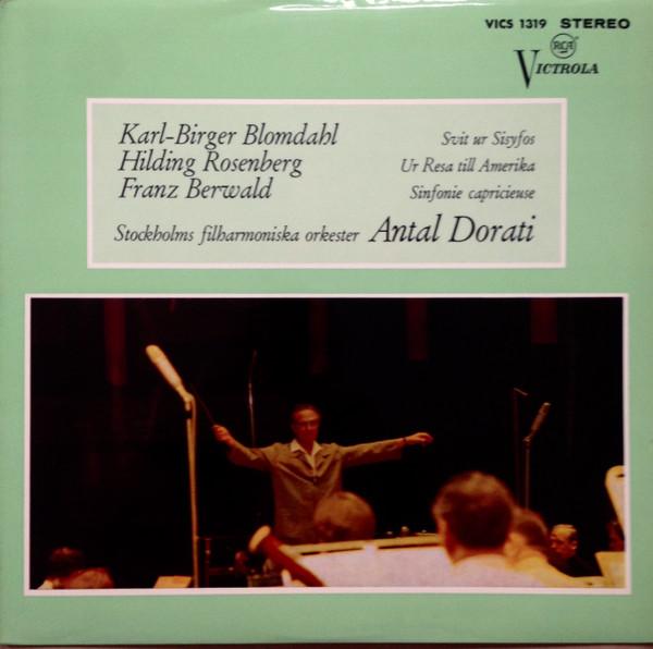 LP Record KARL-BIRGER BLOMDAHL - HILDING ROSE - Karl-Birger Blomdahl: Svit Ur Sisyf VICS1319 RCA Victrola 1968 Sweden Classical Used