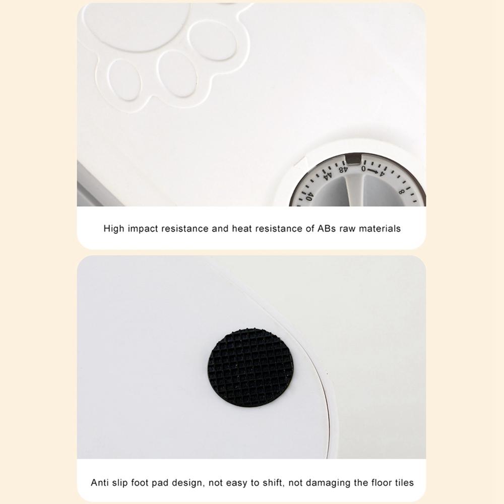 Automatic Pet Feeder Smart Cat Food Dispenser For Wet and Dry Food Dispenser Timer Bowl Auto Feeder For Cat 2 Meals