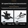 Soft Tail Mountain Bike 21 Speed Downhill Suspension Stair Climbing All Terrain Student Commuter Adult Lightweight Bicycle