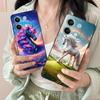 Фантазийный чехол для телефона с единорогом для Xiaomi Redmi Note 14 13 12 11 S Pro Plus 4G 5G Цветной печатный чехол Красивый смартфон