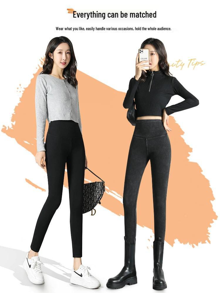 Йога-легинсы с высокой талией и эффектом пуш-ап: Стройнящий деним для полных женщин