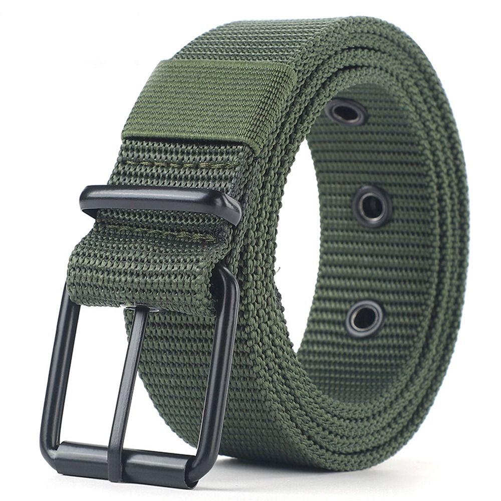 Dresses For Women Youth Student Hollow Canvas Waist Belts Man Waistbands Nylon Korean Waist Strap