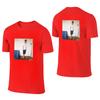 Korine Not Easy To Deform Reversible Tshirt Japanese Style City Boy Bright Colors Short Sleeve