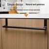 Stainless Steel Multi-Purpose Towel Bar for Kitchen and Bathroom Cabinets