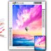 5D DIY Hot Air Balloon Cross Stitch Rhinestones Diamond Drawing Embroidery Mosaic Home Decor