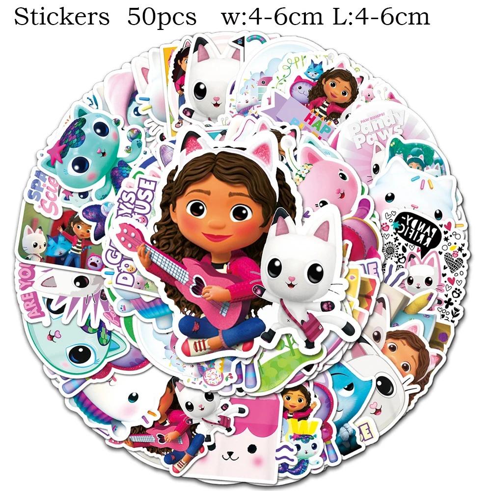 Pink Gabby House Birthday Party Decoration Banner Balloons Gabby Paper Cake Topper Plate Napkins Girl Party Decorations Supplies