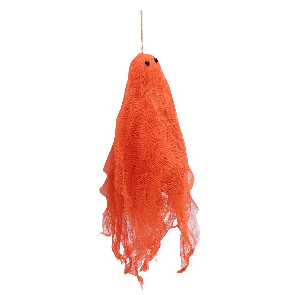 Gauze Ornament with Lanyard Hanging Scary Pendant for Tree Courtyard Window Indoor Outdoor Decoration