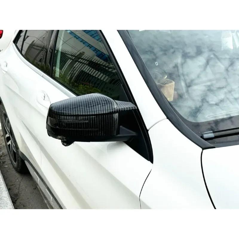 For Mercedes Benz W176 W246 W212 W204 C117 X156 X204 W221 A B C E S CLA GLA GLK Car  Rearview Side Mirror Cover Wing Cap Trim