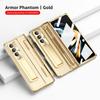 Slim Protective Case Galaxy Z Fold5 Fold4 With Integrated Stylus Slot Stand PC Back Cover Electroplated Lens Film