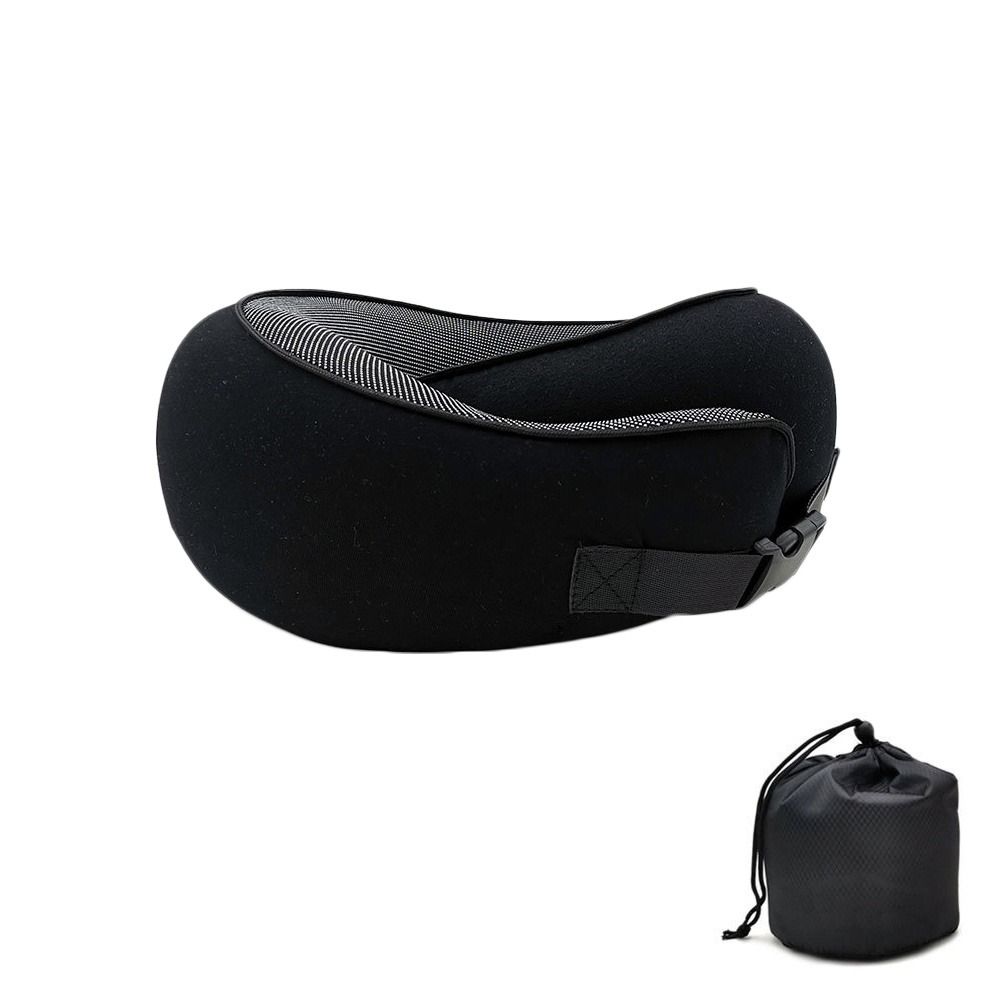 U-shaped Travel Neck Pillow Soft Airplane Cushion Portable Memory Foam Pillow