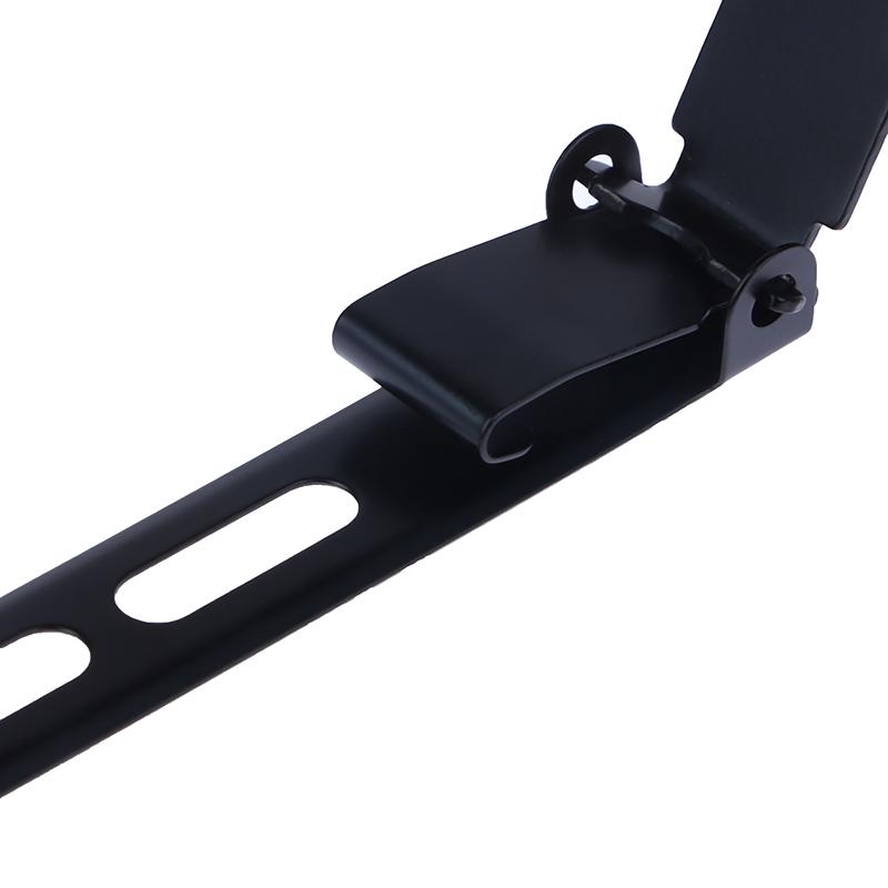 Универсальный тактический поясной зажим-ножны из нержавеющей стали для кобуры, черный