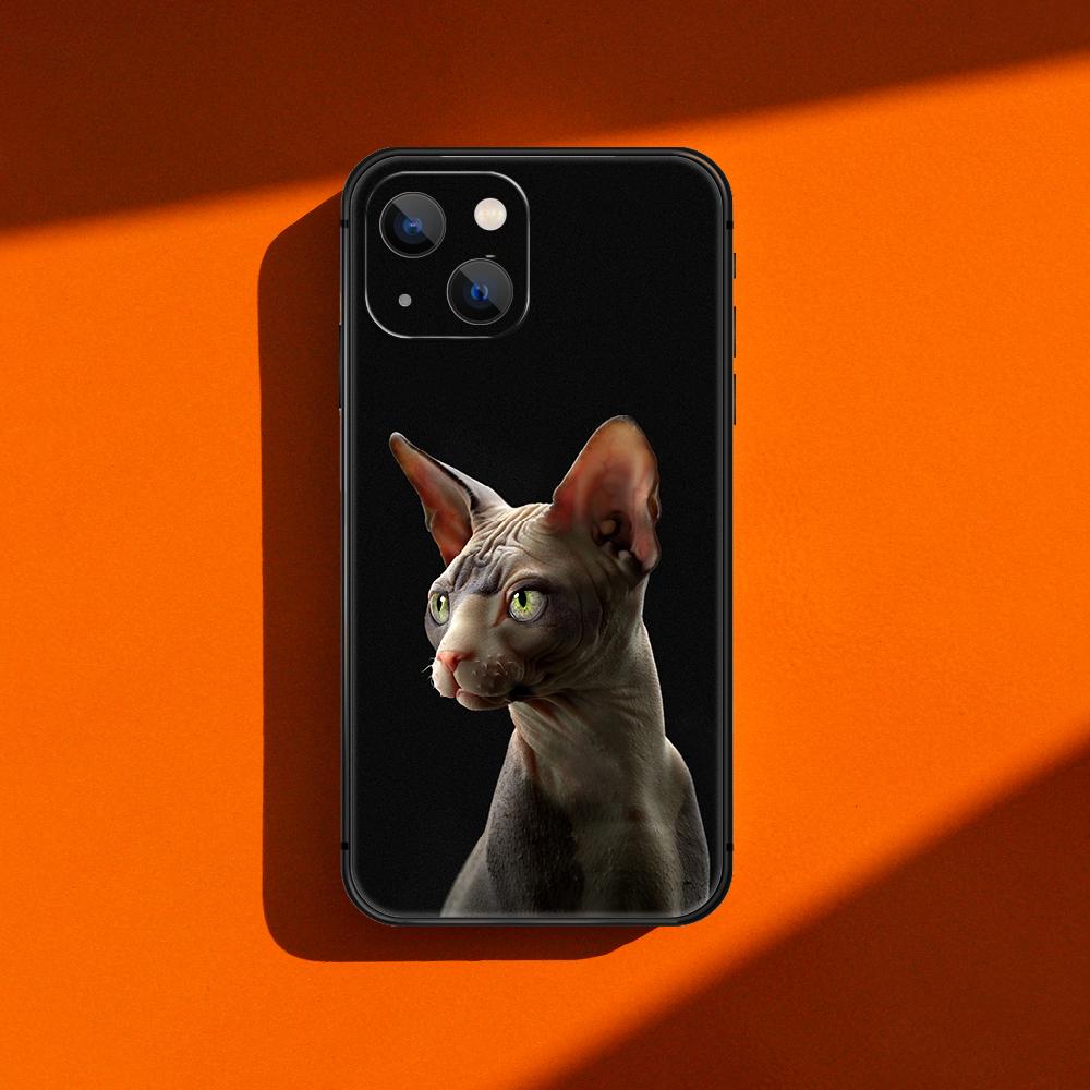 Модный чехол для телефона с изображением сфинкса и кота для iPhone Samsung Galaxy Redmi Xiaomi Oppo OnePlus Note SA 7 8 9 10 11 12 13 14 20 21 22 23 53 54 Pro Ultra