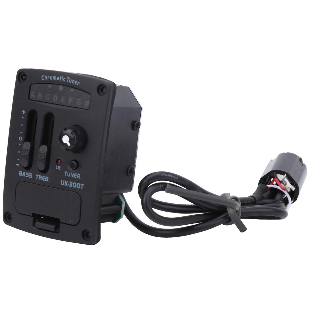 2‑Band EQ Pickup Ukulele Equalizer Tuner Amplifier Musical Instrument Accessories