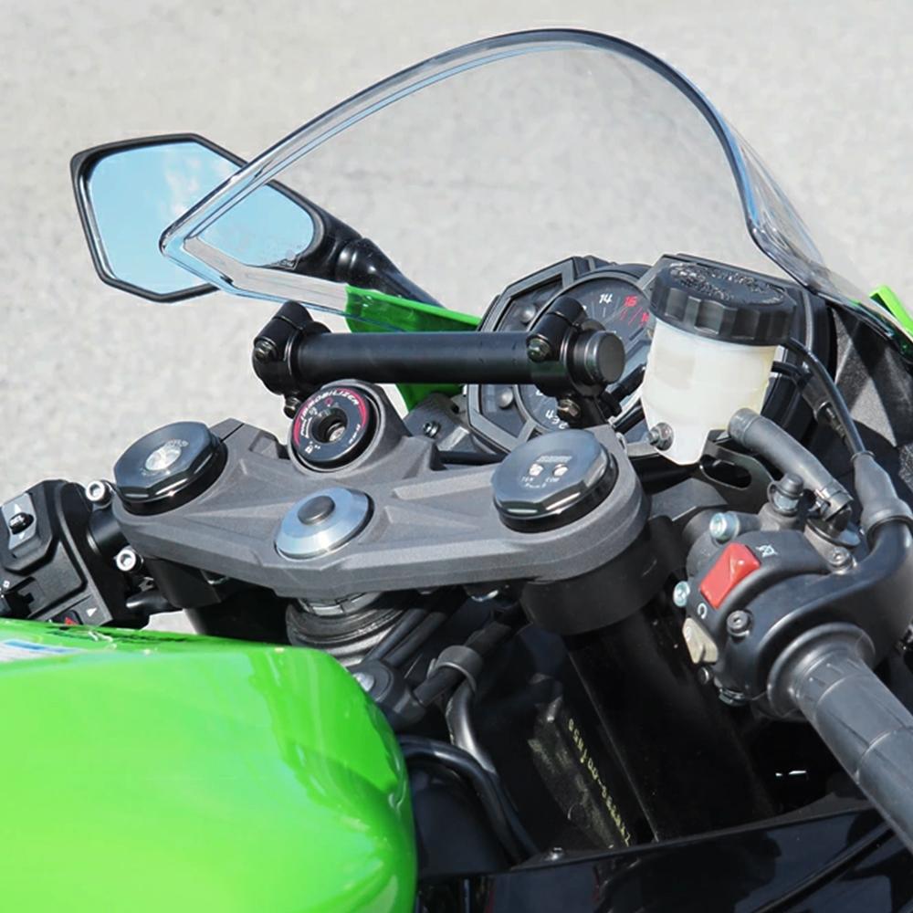 For GPS Plate Support ZX-6R ZX6R 2024 ZX6R 636 2025 zx6r 2018-2025 Motorcycle Navigation Bracket Stand Holder Phone Mobile Phone