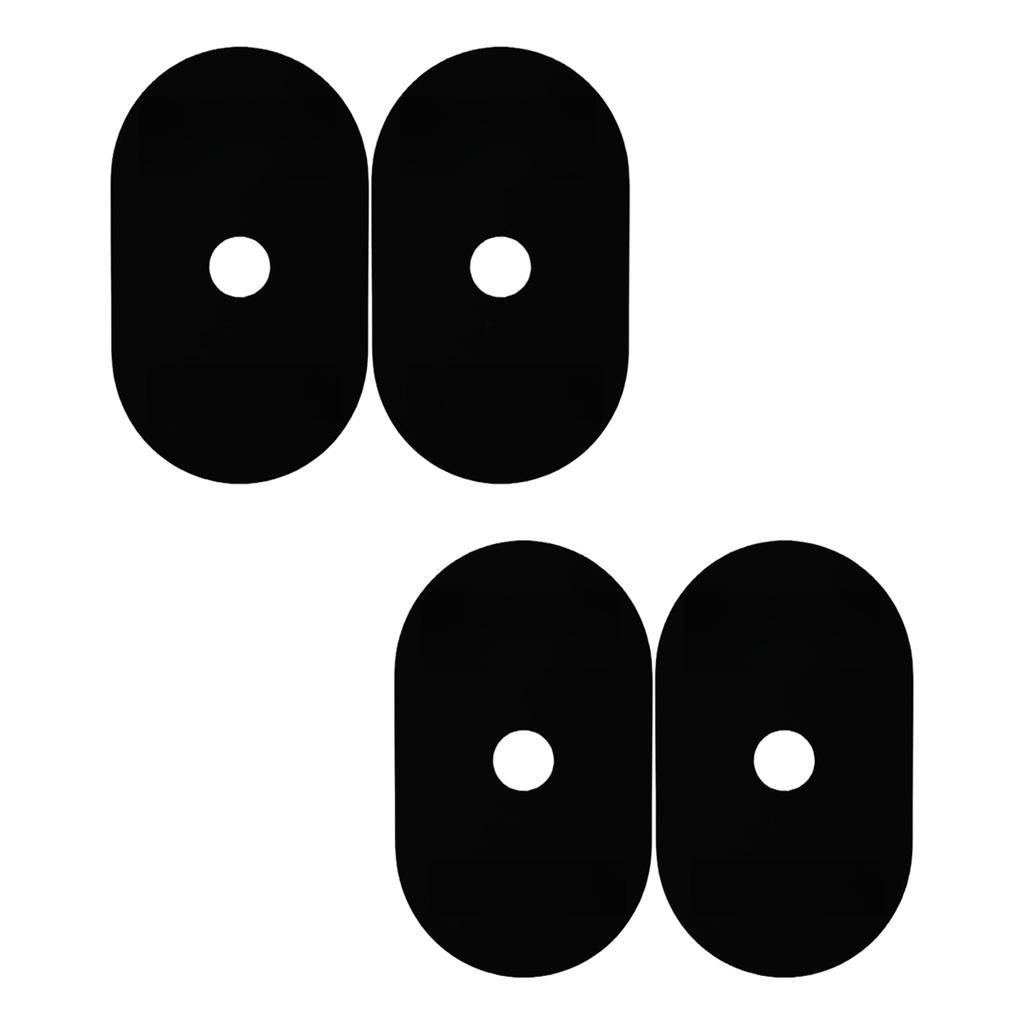 2/5pairs Bicycles Valve Rim Sticker Bike Tire Valve Sticker Rim Protection Pad Cycling Protective Adhesive Sticker