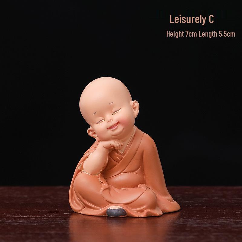 Дзен Хуэйнэн Маленький монах Настольное украшение для домашнего декора