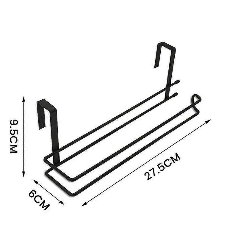 New Cabinet Door Tissue Holder Black Cabinet Door Tissue Holder Metal Toilet Roll Holder 1