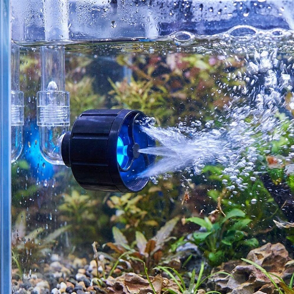Glowing Aquarium Flow Fan Plastic Rotating Wave Nozzle Fish Tank Wave Maker Saltwater Tank