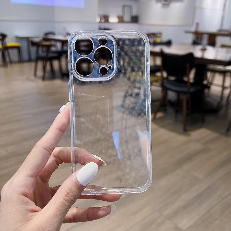 Ультратонкий прозрачный мягкий чехол из ТПУ для Samsung Galaxy S22 S21 S20 A23 A33 A53 A73 A13 A12 M23 M13 M33 M53 M32 4G 5G Роскошный противоударный защитный чехол