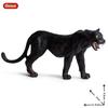 Oenux African Wild Animals Simulation Savage Cheetah Snow Leopard Jaguar Action Figure Figurines PVC Model Educational Kid Toys