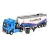 1:50 Toy Car Model Highly Simulated Transport Tanker Truck Toy Model with Water Spray Function for Children