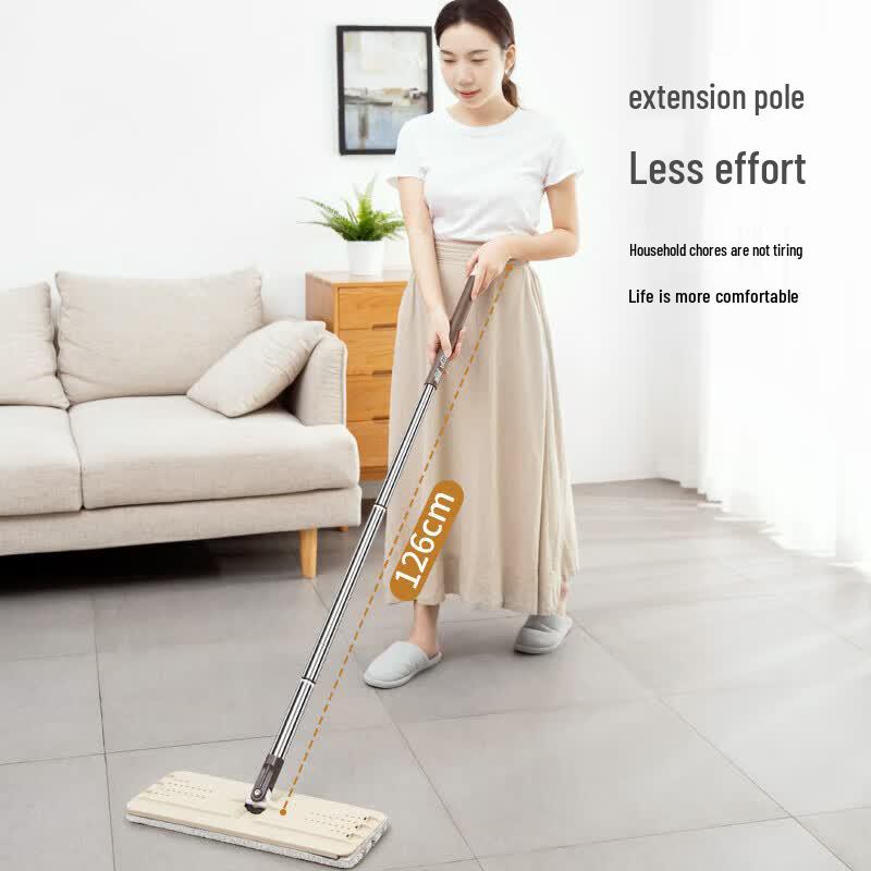 Meiliya Hands-Free Flat Mop Head