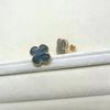 Женские серьги с четырехлистным клевером, высококлассные, изысканные и роскошные, серьги из сердолика
