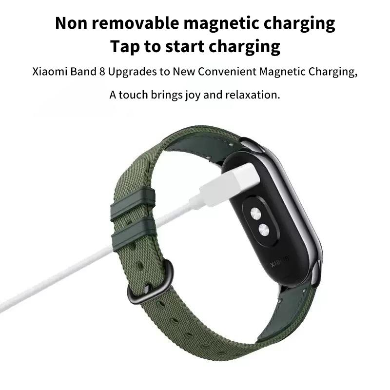 Для Xiaomi Band 8/8 Pro/8 Active Charging Data Charger Smartband Usb-кабель Магнитное зарядное устройство Smart Watch Charger Power Adapter