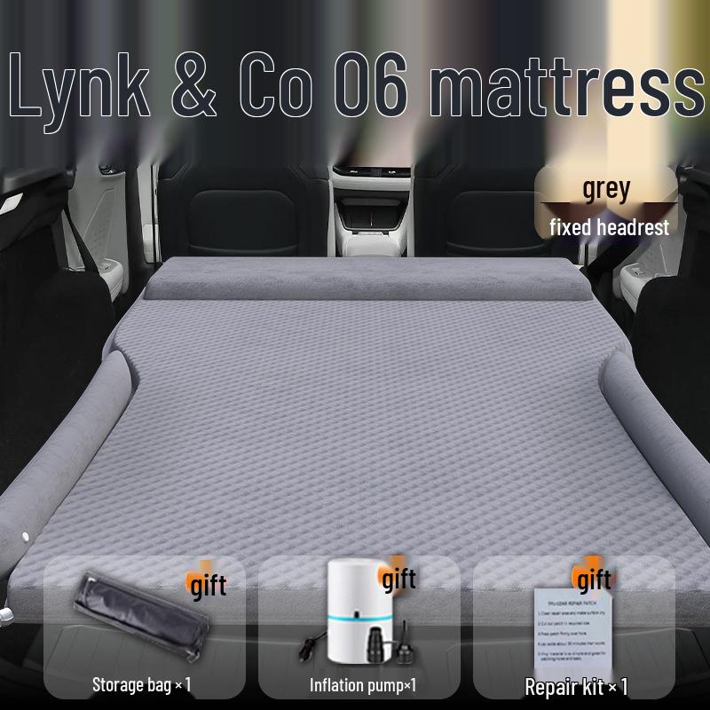 Матрас для автомобиля Lynk & Co 06: Совместимо с 25 моделями - Надувная подушка для багажника и заднего сиденья
