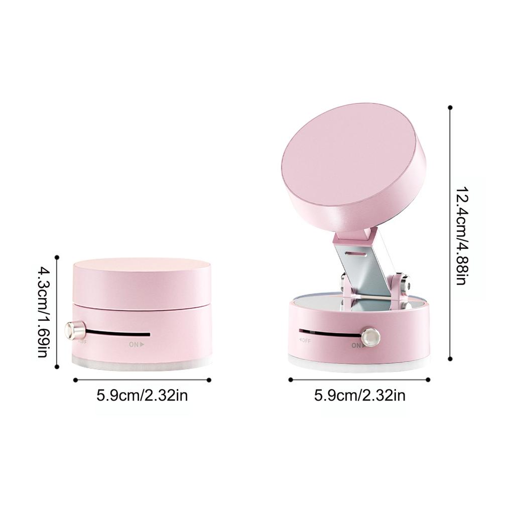 Вакуумная присоска магнитная подставка для мобильного телефона в автомобиль, двухсторонняя складная, аксессуары для салона автомобиля