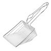 Cat Litter Scoop Stainless Steel Kitty Litter Metal Scooper for Small Pet Litter Boxes Cleaning