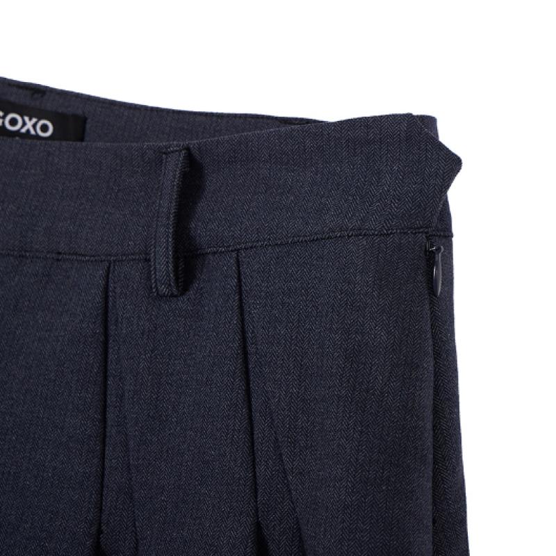 Goxo Denim Two Layer Skirt Metal Heart
