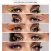 10 Pairs Fluffy Colored Anime Lashes Soft Faux Mink Wispy Lashes Cat Eye False Eyelashes  Makeup