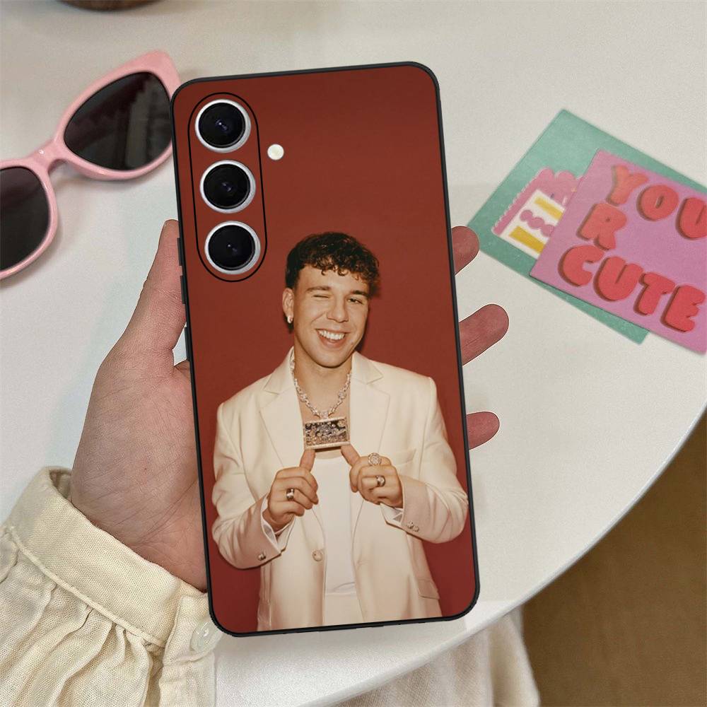 1 шт. Популярный певец Q-Quevedo Чехол для телефона для Samsung S 24 Fe 25 Ultra Plus 20 Lite 21 30 22 23 24 22 Ultra 5G Fundas
