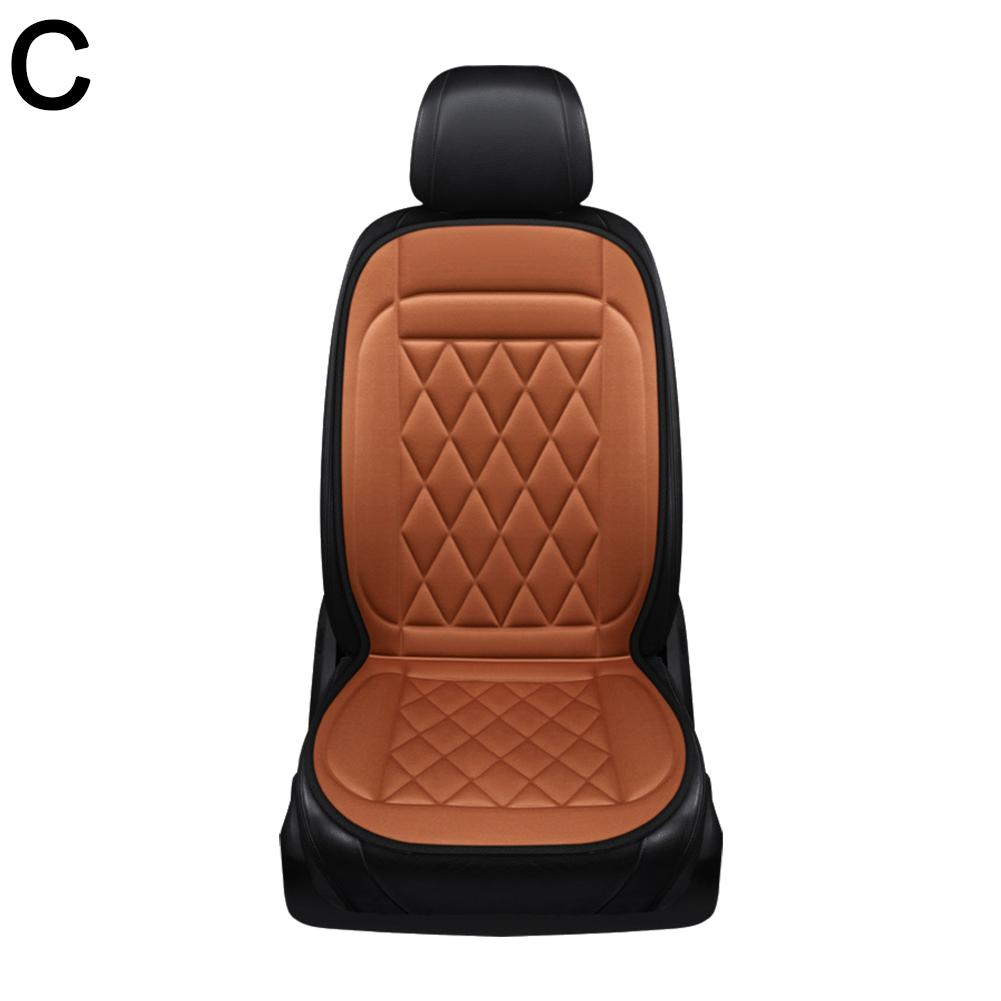 Универсальная автомобильная подушка с подогревом, интеллектуальный быстрый подогрев, 12 В/24 В, зимняя теплая подушка для сиденья автомобиля, чехол для автомобильного сиденья с подогревом