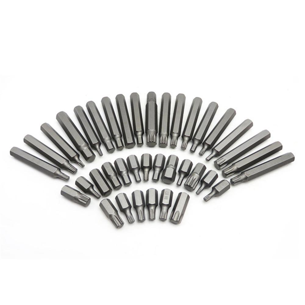 40 шт., велосипедный внутренний шестигранник из хром-ванадиевой стали, двенадцать точечных бит, комбинированный набор головок для велосипеда