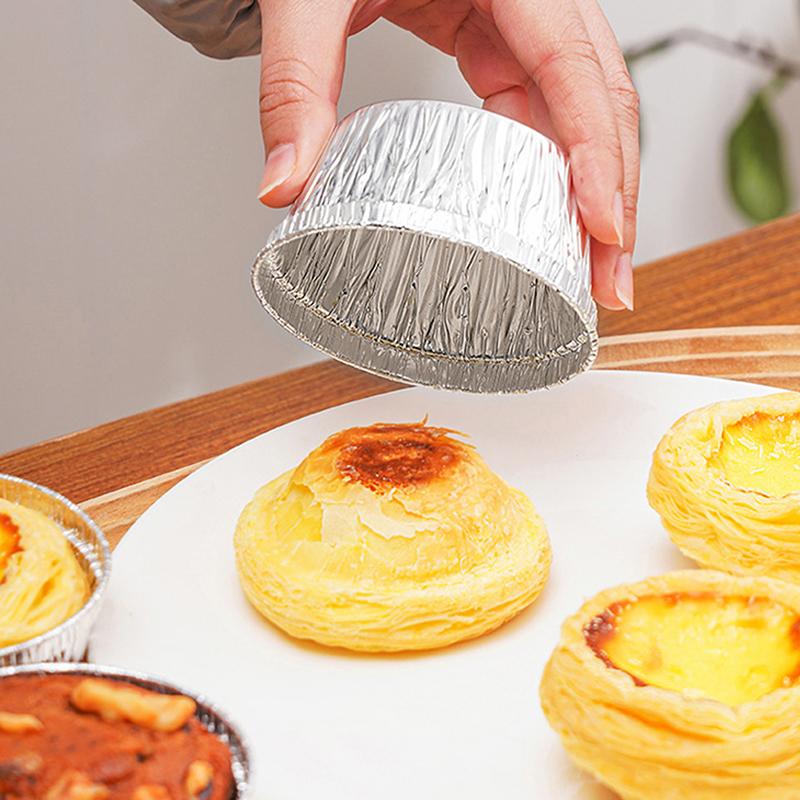 20 шт. Алюминиевая фольга для торта, фритюрница, формочки для микроволновки, фольга для еды, контейнер