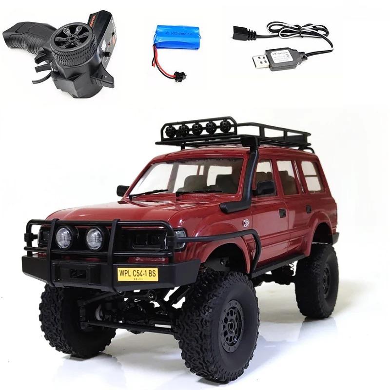 Радиоуправляемый внедорожник C54-1 RC Rock Crawlers 4x4 1/16 Радиоуправляемый пикап Высокоскоростной Быстрый Автомобиль на радиоуправлении Игрушка Подарок для мальчика ребенка взрослого